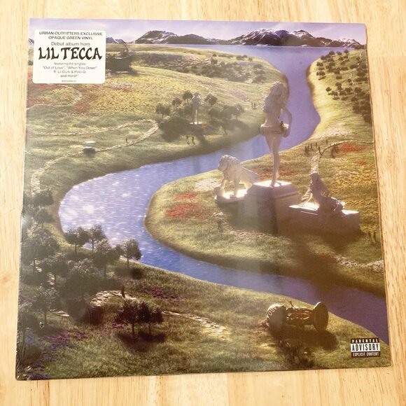 Lil Tecca - Virgo World Exclusive Opaque Green Colored Vinyl LP - Picture 2 of 2